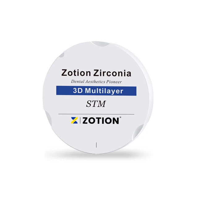 A1/a2/a3 Color Dental Zirconia Block Multilayer Zirconia Disc