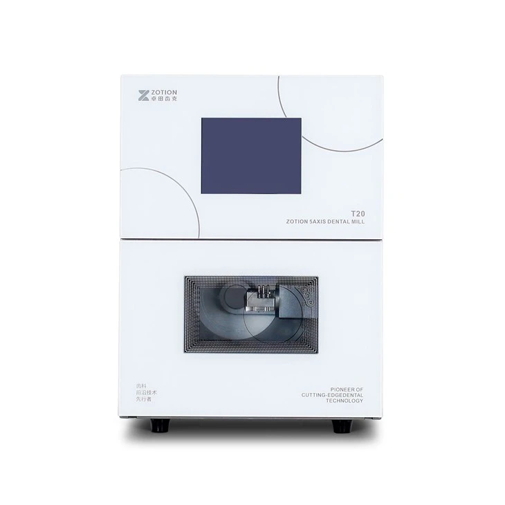 Newest Designed 5 Axis Dental Zirconia Milling Machine With Much Bigger B Axis Rotate Angle Than Other Machines On Market
