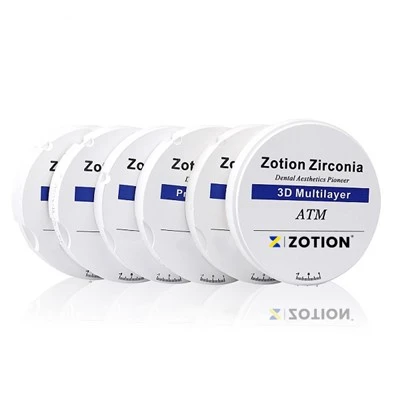 Nha khoa đã sử dụng đĩa Zirconia đa lớp sau
